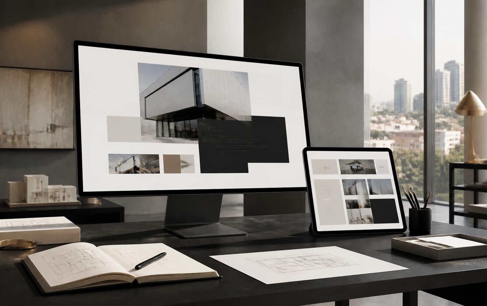 Étapes de production d'un site web chez Afrika Web Design, du croquis à la mise en ligne
